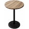 Holland Bar Stool Co 30" Tall In/Outdoor All-Season Table, 36" dia. Natural Top OD214-2230BWOD36RNat - alternate 1